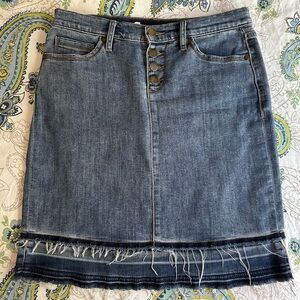 Karl Lagerfeld Blue Denim Skirt Size 4